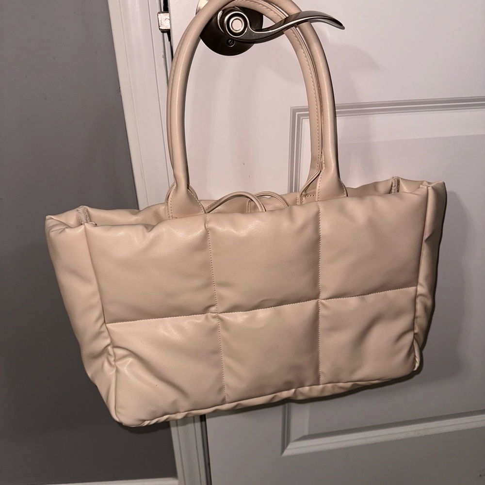 Elegant Cream Tote Bag